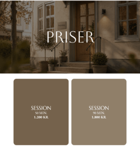 Democase Hjemmeside psykolog priser 1